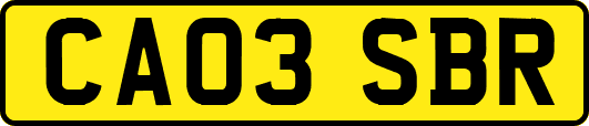 CA03SBR