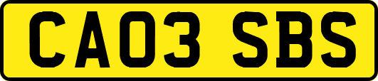 CA03SBS