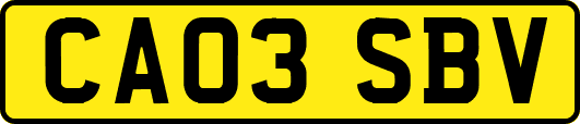 CA03SBV