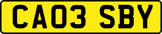 CA03SBY