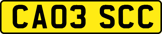 CA03SCC