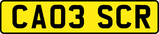CA03SCR