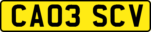 CA03SCV
