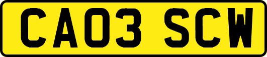 CA03SCW