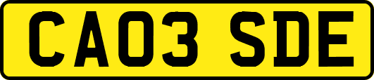 CA03SDE