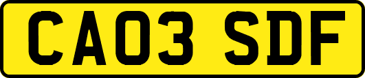 CA03SDF