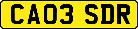 CA03SDR