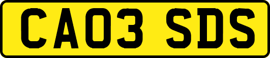CA03SDS