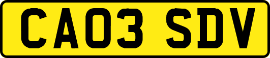 CA03SDV
