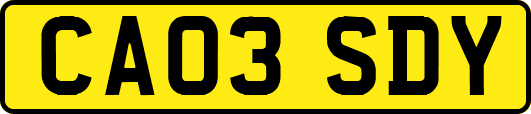CA03SDY