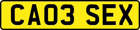 CA03SEX