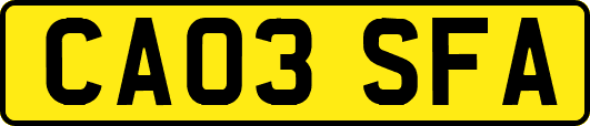 CA03SFA