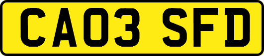 CA03SFD