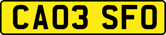CA03SFO