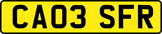 CA03SFR