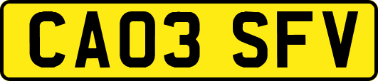 CA03SFV