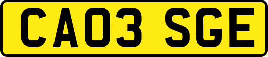 CA03SGE