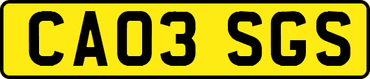 CA03SGS