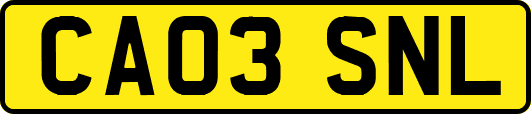 CA03SNL