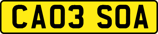 CA03SOA