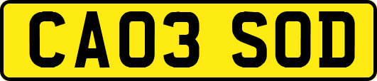 CA03SOD