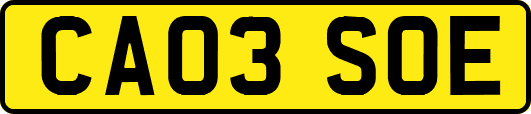 CA03SOE