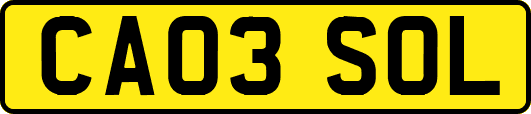 CA03SOL