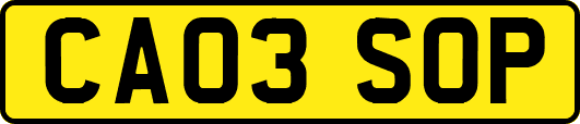 CA03SOP