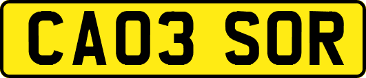 CA03SOR