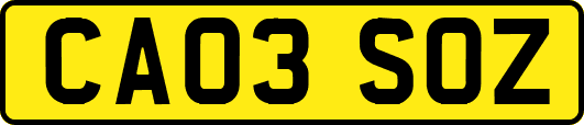 CA03SOZ