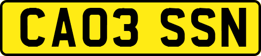 CA03SSN