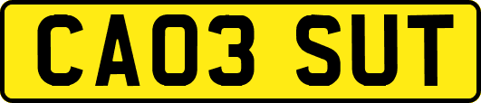 CA03SUT