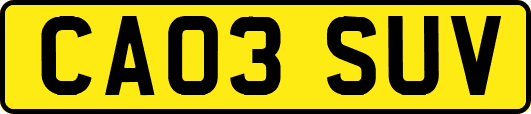 CA03SUV