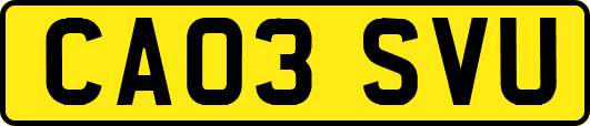 CA03SVU