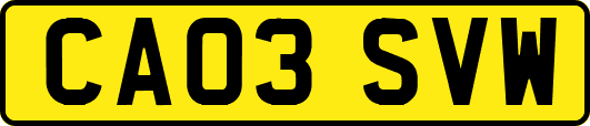 CA03SVW