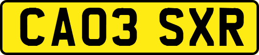 CA03SXR