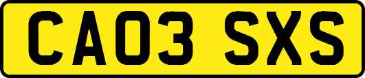 CA03SXS