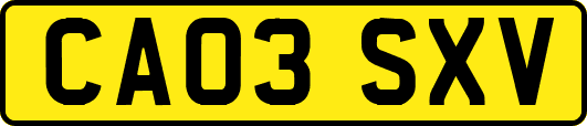 CA03SXV