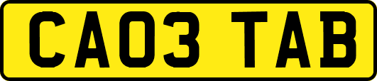 CA03TAB
