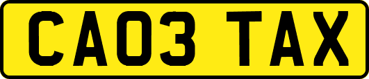 CA03TAX