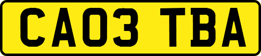 CA03TBA