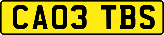CA03TBS