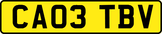 CA03TBV