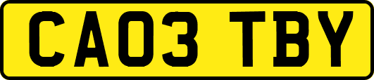 CA03TBY