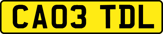 CA03TDL