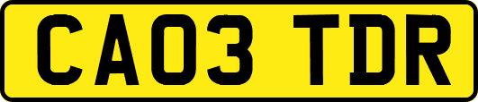 CA03TDR