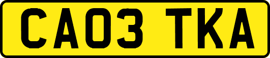 CA03TKA