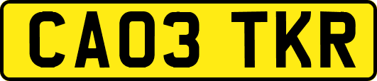 CA03TKR