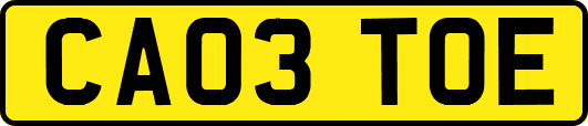CA03TOE