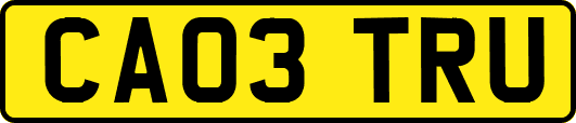 CA03TRU